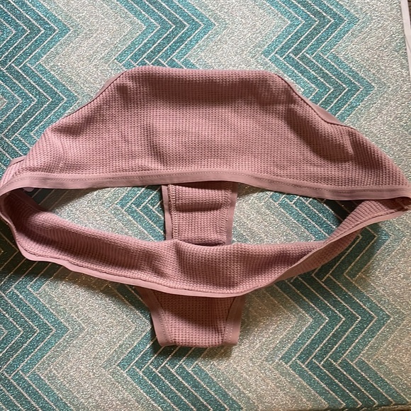 Shein Waffle Knit Bra & Panty Set - Picture 8 of 16